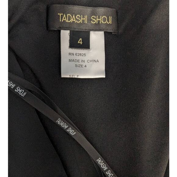 Tadashi Shoji Dress Size 4 Sheath Lace Wedding Guest Cocktail Party Formal Date - Picture 11 of 16